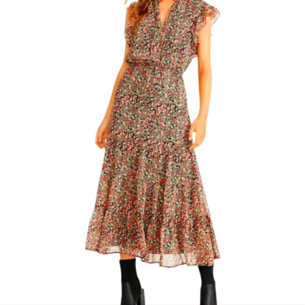 BB Datoka x Steve Madden | Darcy Ditsy Chiffon Floral Size Small